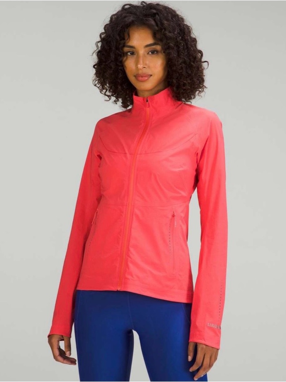 Lululemon Fast and Free Windbreaker Pale Raspberry